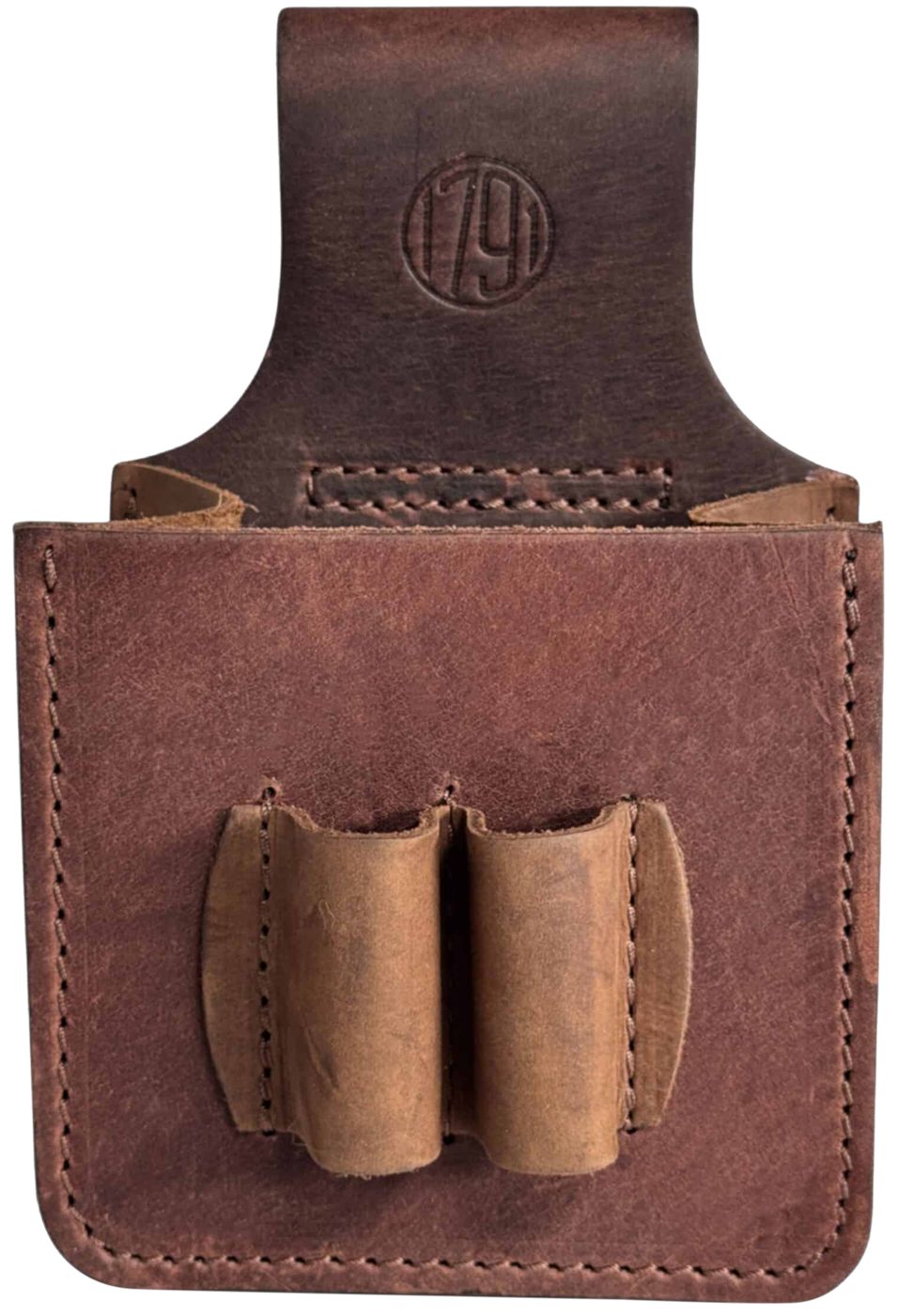 1791 Gunleather Hunt Shothsell Pouch 12ga Ambidextrious Brown