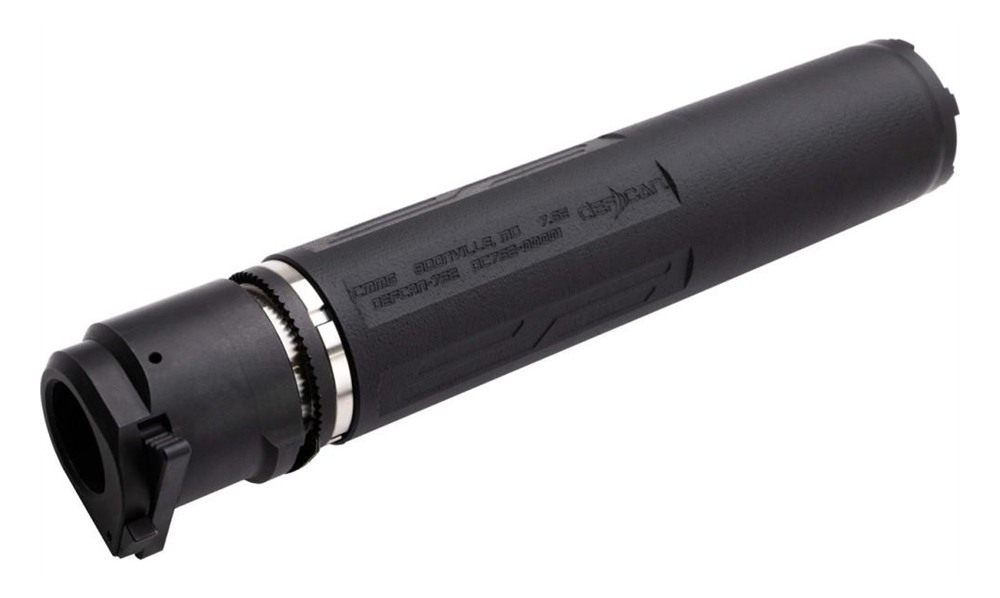 CMMG Defcan 762 Direct Thread Suppressor .308 Win 1-3/8x24 Black with 5/8x2 view 2