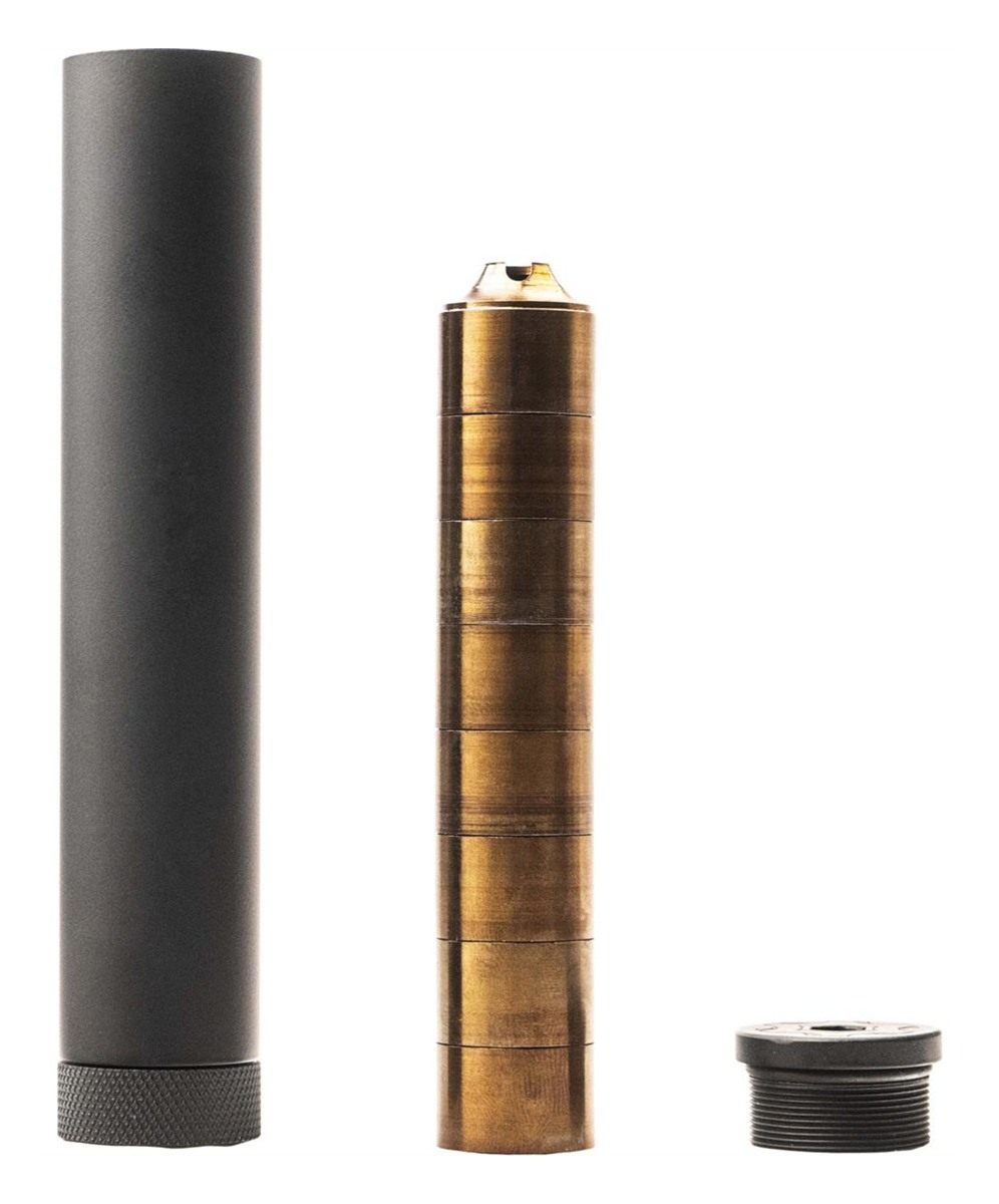 CMMG Zeroed 22 Gen 2 Direct Thread Suppressor LR Stainless Steel Black view 3