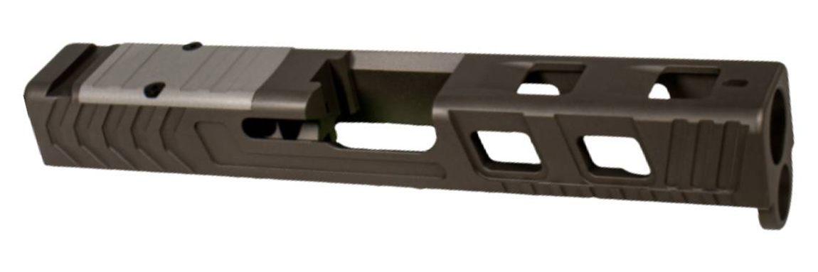 Shark Coast Tactical Sarasota II GLK 19 G5 BLK Slide RMR Optc CUT