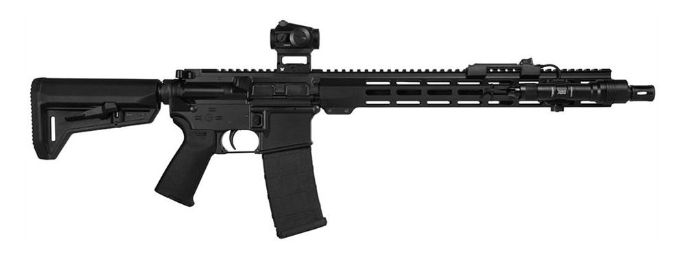 Shark Coast Tactical Midnight AR-15 Rifle 5.56mm 30rd Magazine 16in Barrel view 2