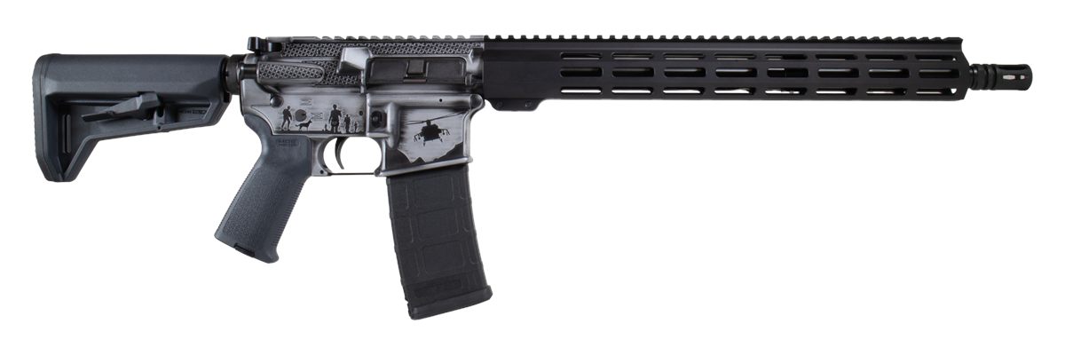 Shark Coast Tactical 300-111-1000-15 Military 5.56 Nato 30+1 16in Black Mel