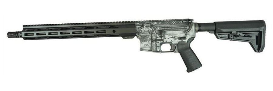 Shark Coast Tactical 300-111-1000-15 Military 5.56 Nato 30+1 16in Black Mel view 5