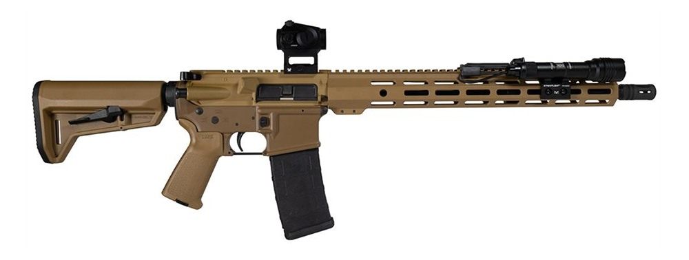 Shark Coast Tactical Sunrise AR-15 Rifle 5.56mm 30rd Magazine 16in Barrel 1 view 3