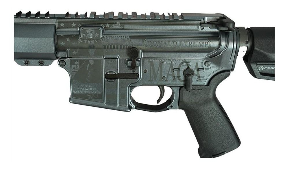 Shark Coast Tactical Trump 3.0 Fight Dark Maga AR-15 Rifle 5.56mm 30rd 16in