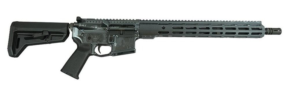 Shark Coast Tactical Trump 3.0 Fight Dark Maga AR-15 Rifle 5.56mm 30rd 16in view 3