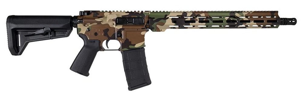 Shark Coast Tactical M81 Woodland Rifle 5.56mm 30rd Magazine 16in Barrel 15 view 2