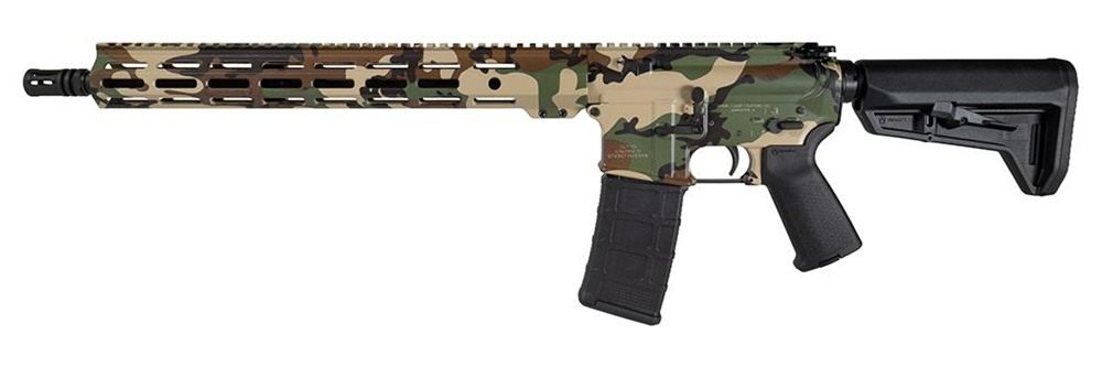 Shark Coast Tactical M81 Woodland Rifle 5.56mm 30rd Magazine 16in Barrel 15 view 3