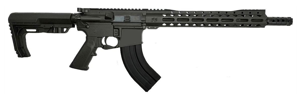 T6 Firearms Warrior Series Base Tcs 7.62x39 16 Mlok Blk