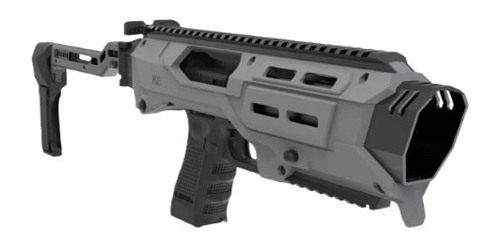 Meta Tactical MX1-PS-GY Conversion Kit Compatible w/Glock, Gray Aluminum w/ view 2