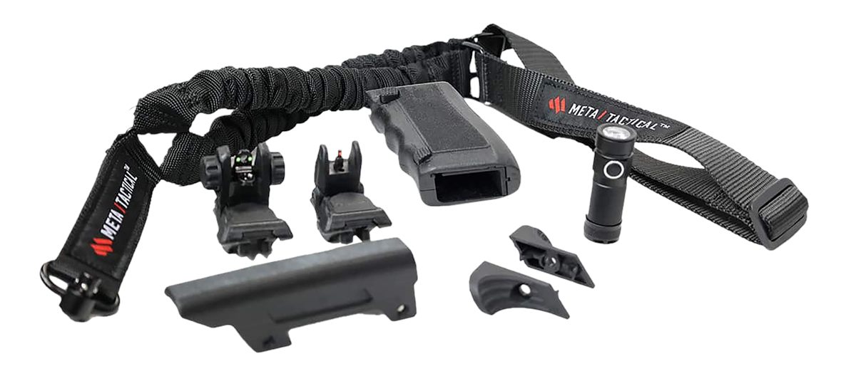 Meta Tactical MTA-MX1-UUK Ultimate Upgrade Kit Black Compatible w/Glock 10m