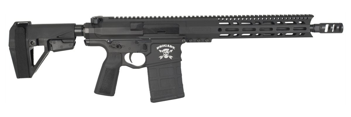 BRIGADE BM-10LR 308 12.5 BLK SBA5 MLOK PG