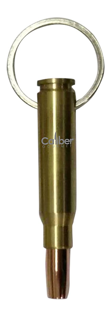 Camp Caliber Gourmet CBGDB104020 Bottle Opener/Whistle Gold Fired Shell Cas