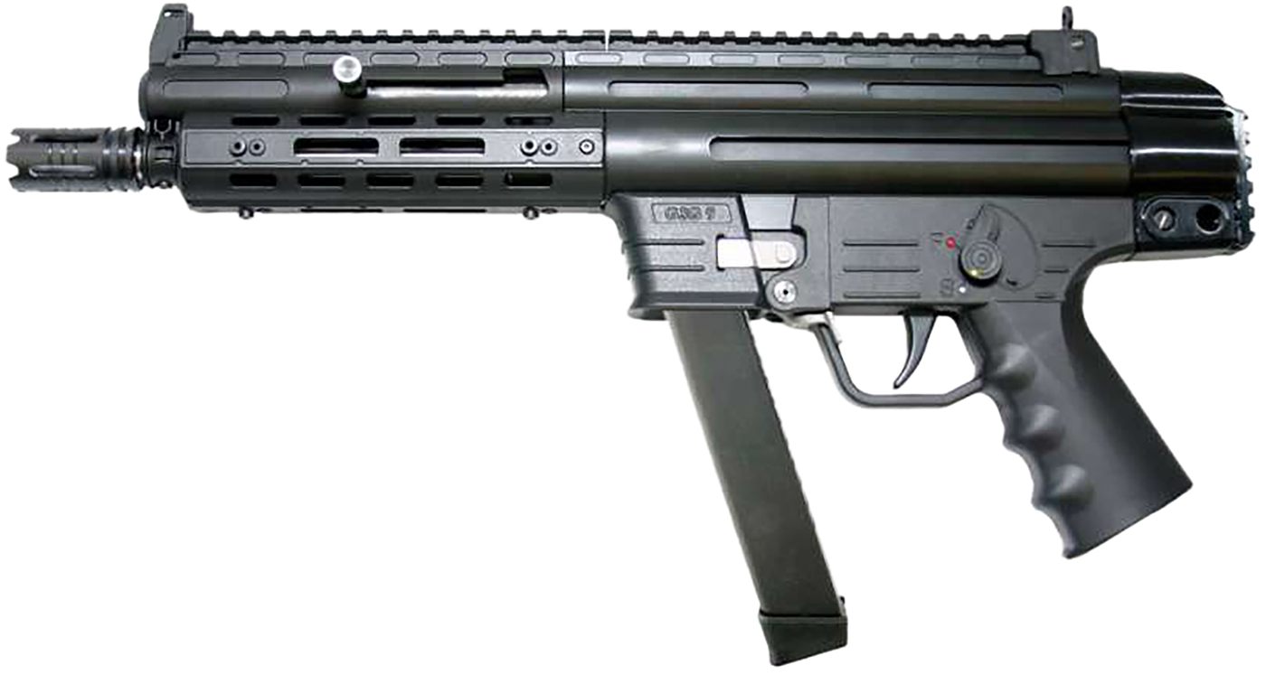 German Sport ATI Gun GSG-9 Handgun 9mm Luger 10rd Magazine 7.9in Barrel Bla