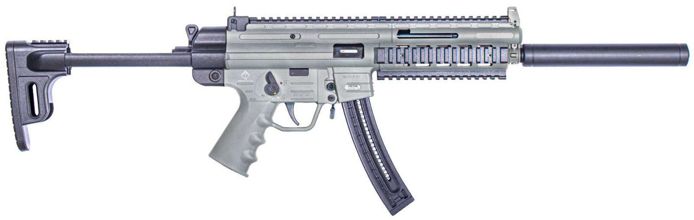 American Tactical ATI GERGGSG1610S GSG-16 22LR 10+1 16.25in Black Non-Threa view 2
