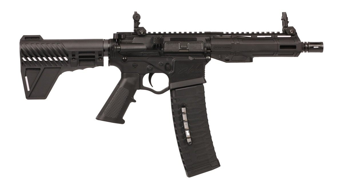 American Tactical ATI Alpha Maxx 5.56x45mm 60+1 7.50in Black Threaded Barre