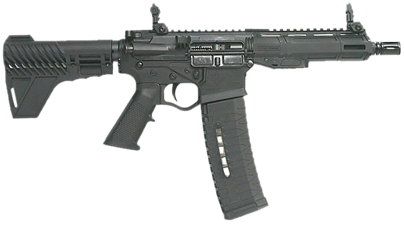 American Tactical ATI Alpha Maxx 5.56x45mm 60+1 7.50in Black Threaded Barre view 2