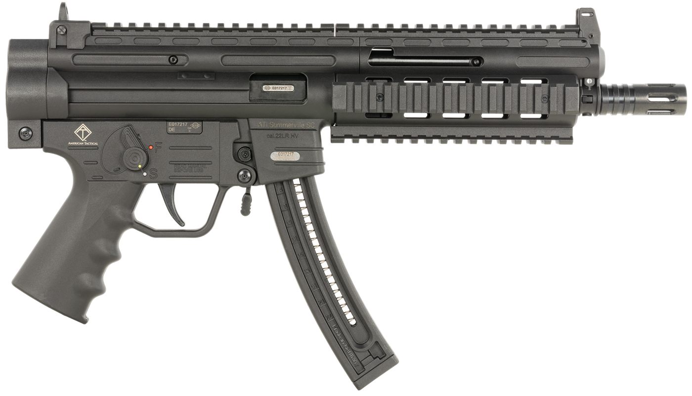American Tactical ATI GERGGSG1622P GSG-16 22 LR 22+1 16.25in Black Non-Thre
