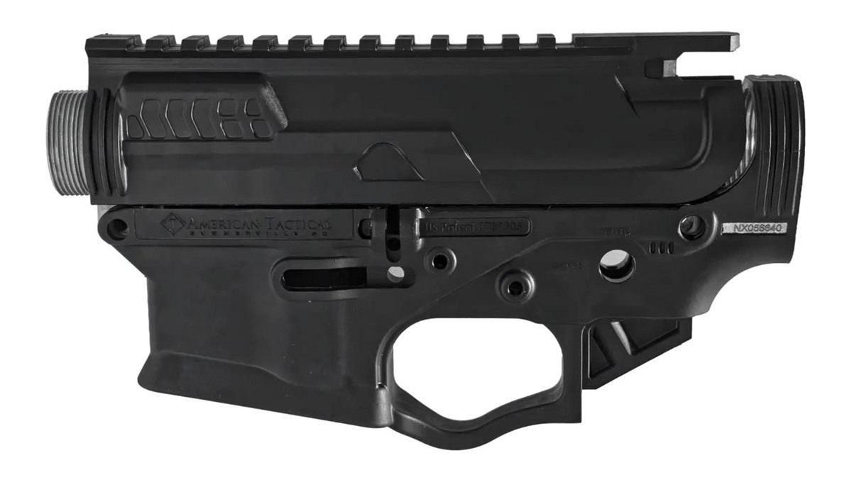 ATI Alpha Maxx Lower and Upper Set - Stripped Black w/Screws