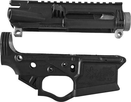 ATI Alpha Maxx Lower and Upper Set - Stripped Black w/Screws view 3