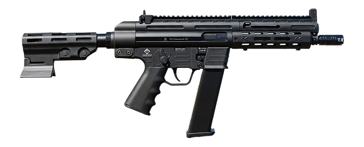 German Sport ATI GERGGSG933 GSG-9 9mm Luger 33+1 7.90in Black Threaded Barr