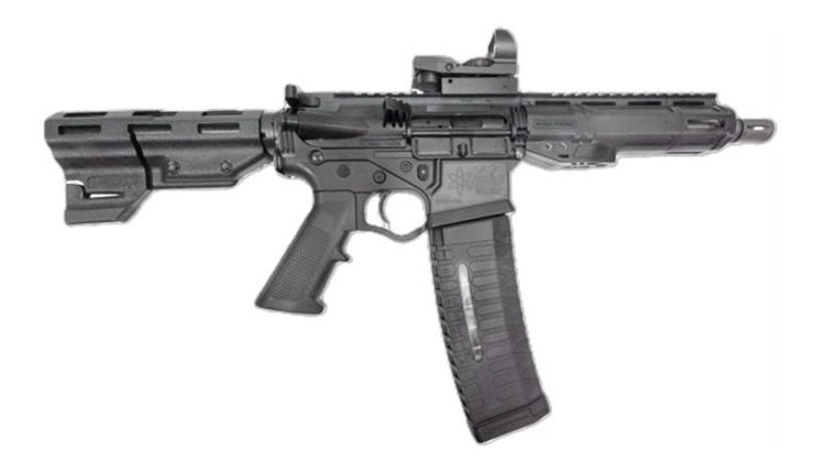 American Tactical ATI Alpha Maxx 5.56X45MM Pistol 7.5in BBL, 7in MLOK Black