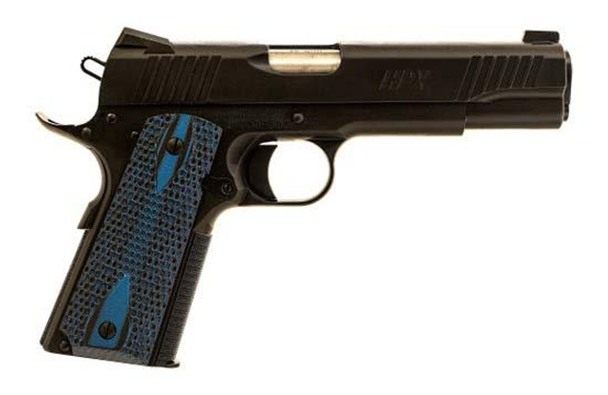 Standard Manufacturing 1911 HPX Handgun .45 ACP 8rd Magazine 5in Barrel Blu