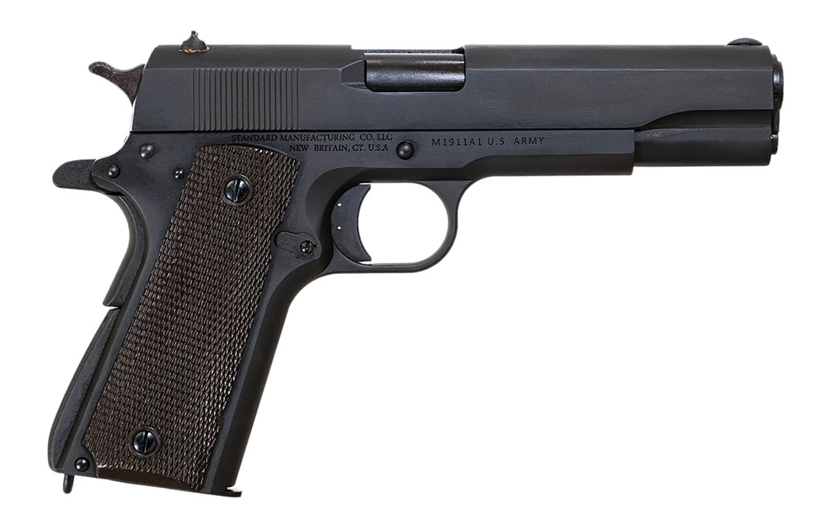 Standard Manufacturing Mfg 1911 Government Full Size 45 ACP 7+1 5in Black S