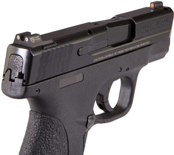 Night Fision Perfect Dot (set) S/wesson (org/wht/grn Tritium U Rear) Shield