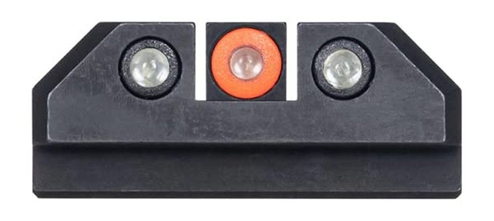 Night Fision Tritium Sight Set for CZ USA P-07/P-09 - Orange Front Ring, Bl