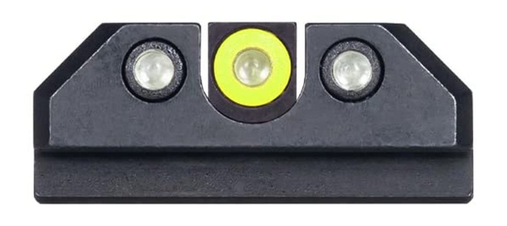 Night Fision Tritium Sight Set for CZ USA P-07/P-09 - Yellow Front Ring, U