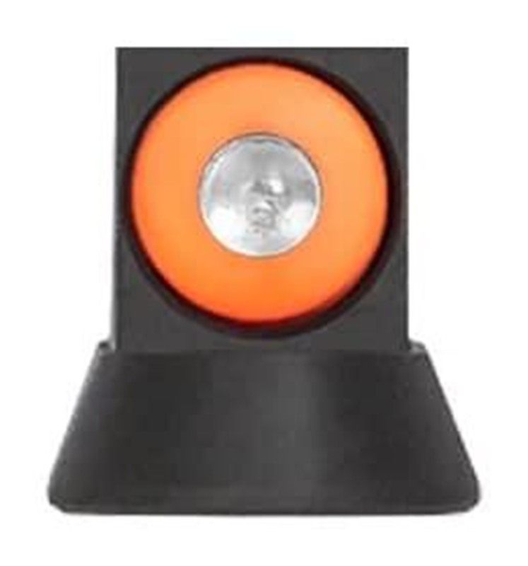 Night Fision Tritium Sight Set for CZ USA P-10 C/F - Orange Front Ring, Bla view 2