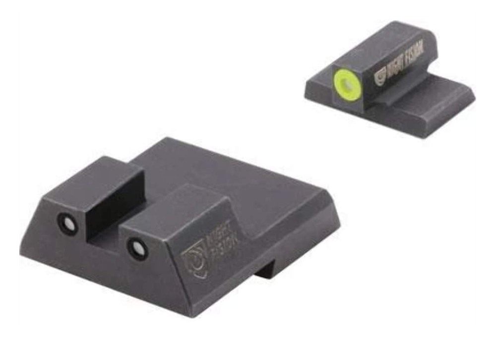 Night Fision HK VP9 P30 45C YEL Ring Sq Blk Rear
