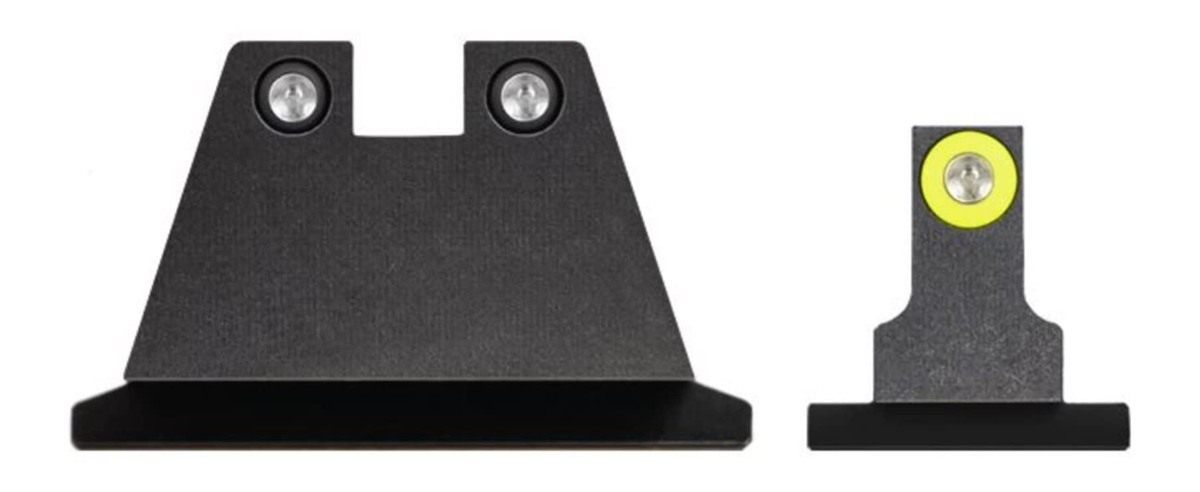 Night Fision Supr SW MP 2.0 SD9 YEL Ring Sq Notch Blk Rear