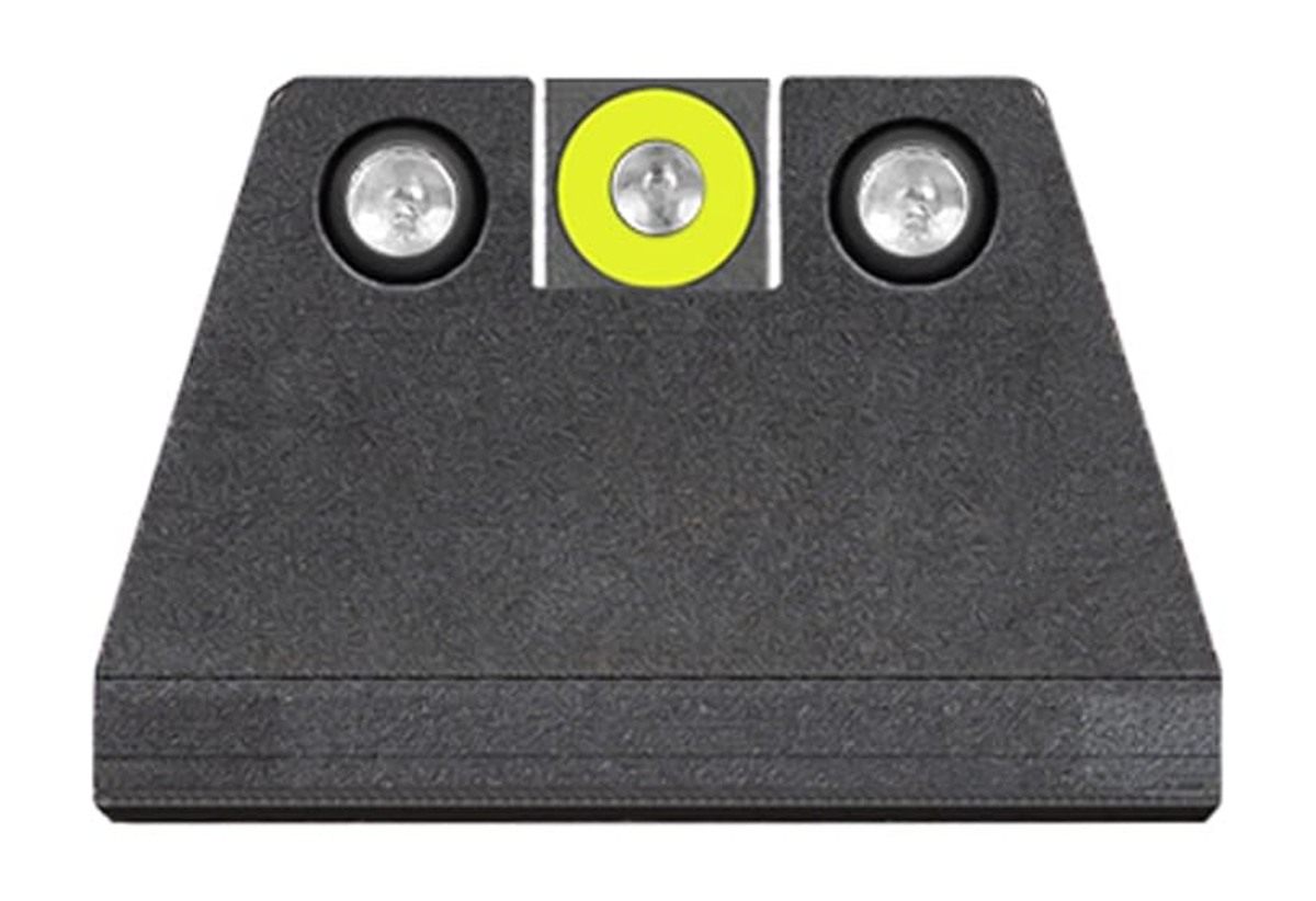 Night Fision Suppressor Height Tritium Sight Set for P320/P365 - Yellow Fro