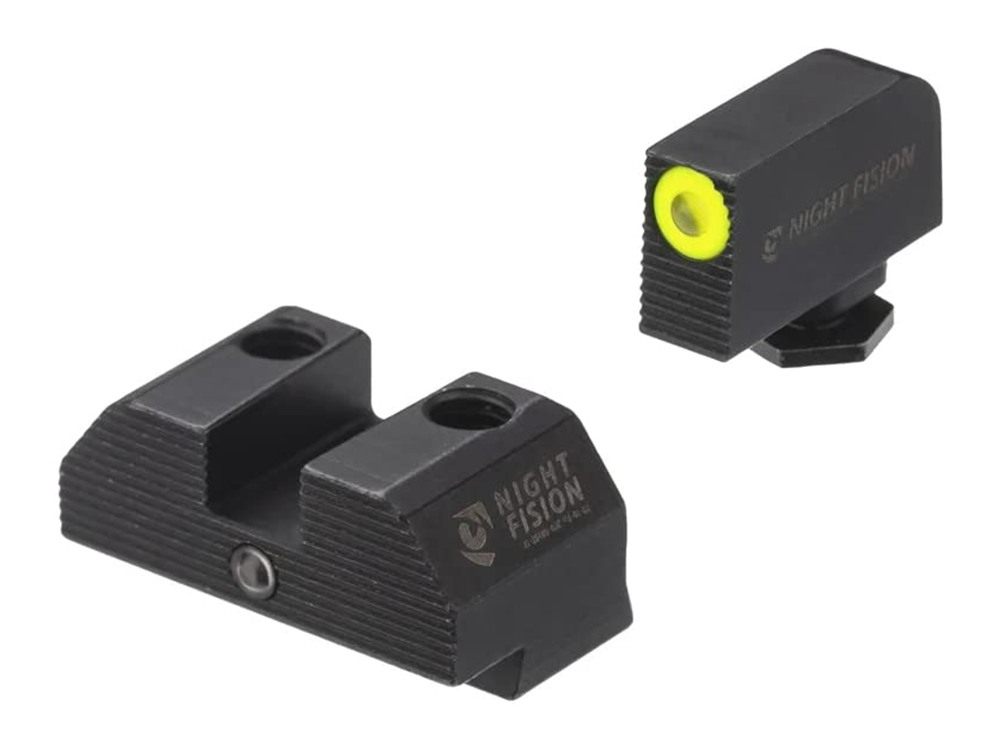 Night Fision Accur8 Student of The Gun Tritium Sight Set Compatible with Gl