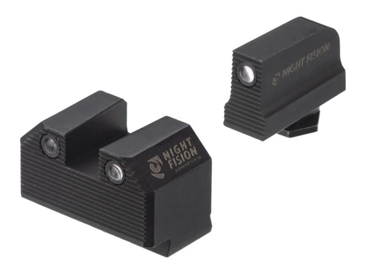 Night Fision Optics Ready Stealth .290-.313 Sight Set Compatible with Glock