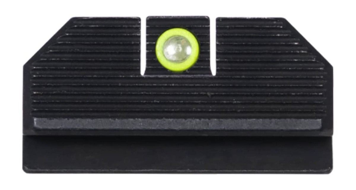 Night Fision Optics Ruger Max 9 Yellow Front Ring Sq Rear
