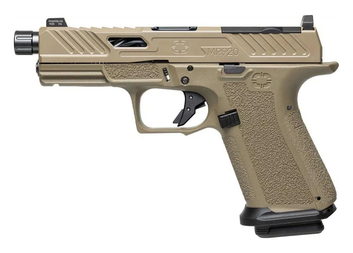 Shadow Systems MR920 Elite Optic Ready FDE Handgun 9mm Luger 10rd Magazines view 2