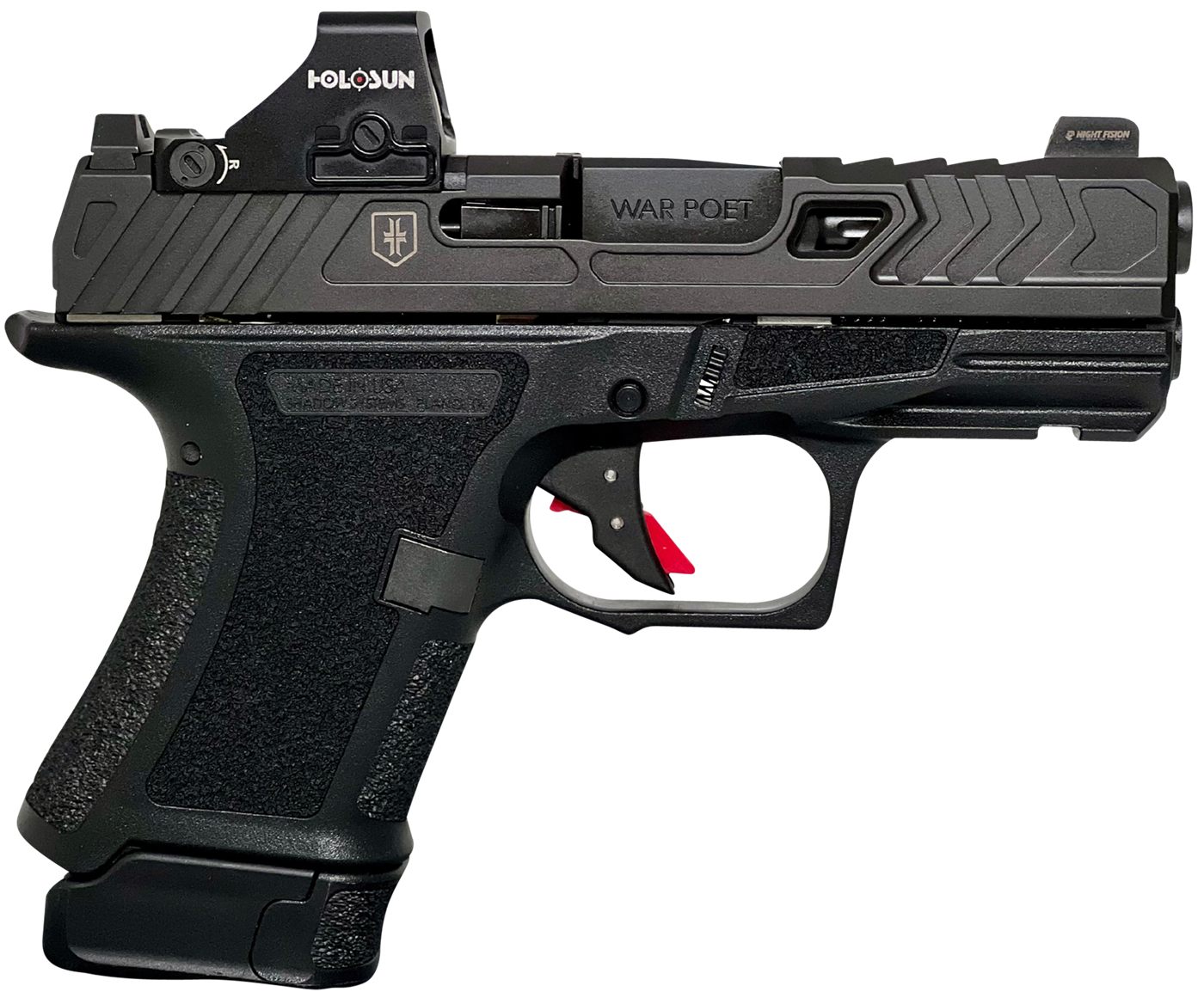 Shadow Systems CR920 WAR Poet Handgun 9mm Luger 10rd Magazines(2) 3.41in Fl