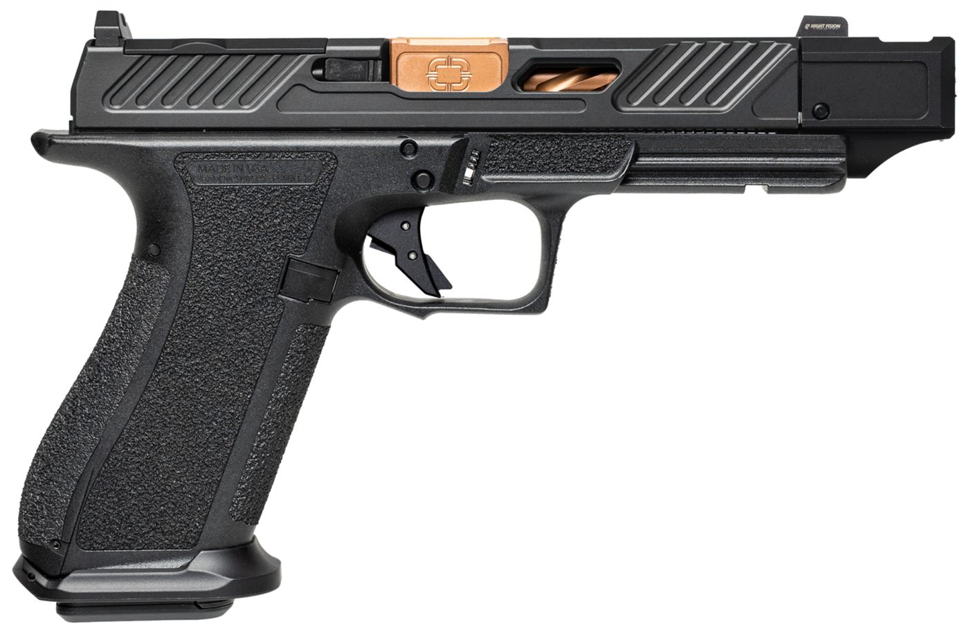 Shadow Systems SS2239CA DR920P Elite 9mm 10+1 Bronze Ticn Black Nitride Opt view 2