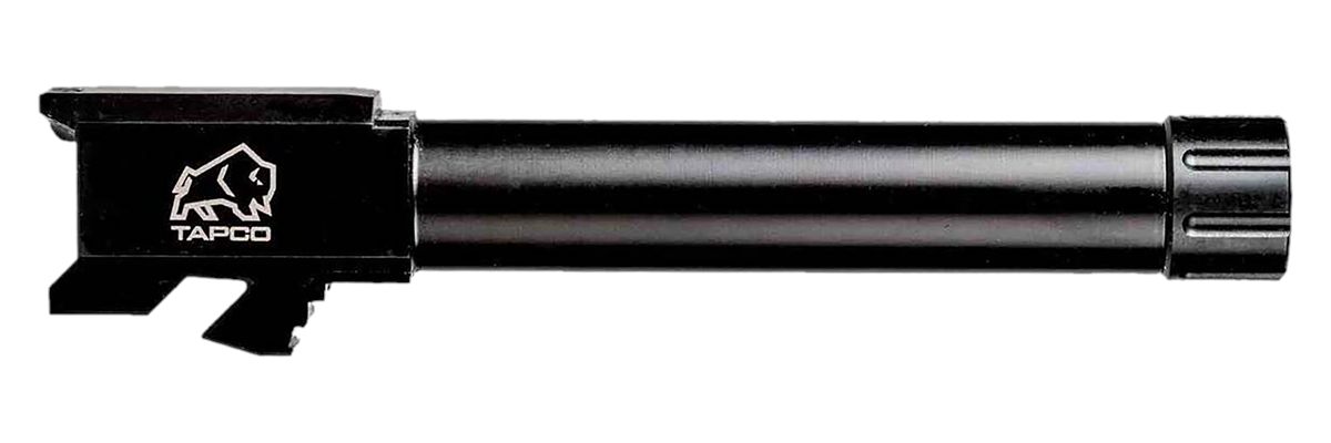 Tapco TAP22002 Glock 9mm Luger Threaded Black Nitride Stainless Steel, Fits