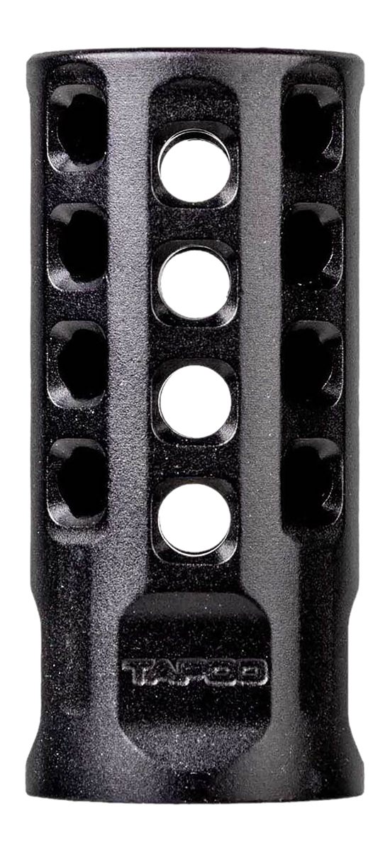 Tapco TAP22004 Muzzle Brake Black Anodized Aluminum 1/2inx28 Threads 2in OA