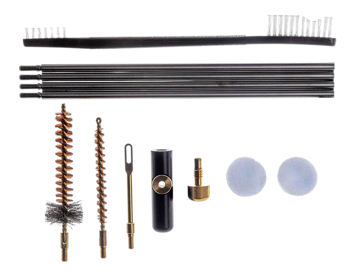 Tapco TAP22011 AR Field Gun Cleaning Kit 223 Cal/5.56mm 12 Black