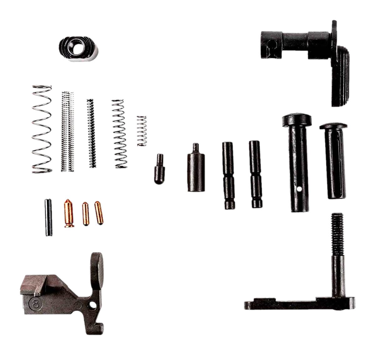 Tapco TAP22037 Lower Parts Kit AR-15 Platform Black