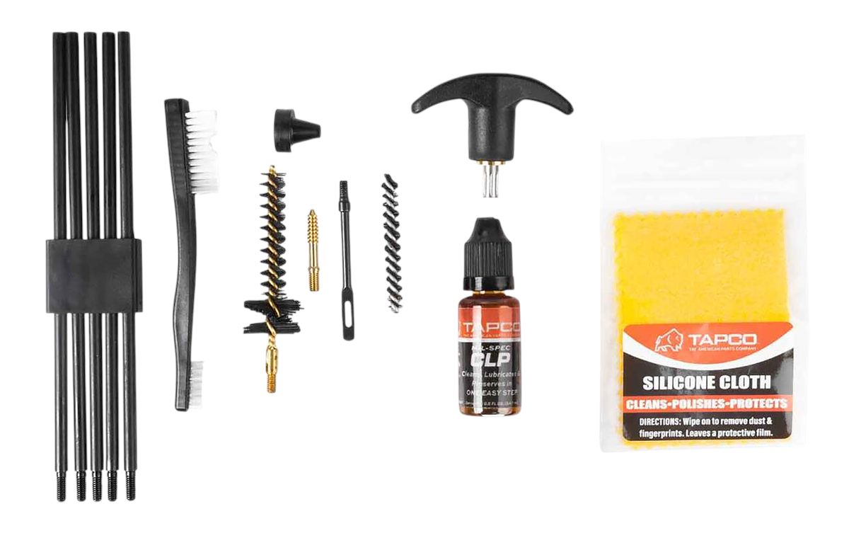 Tapco TAP22081 Rifle Cleaning Kit 5.56/223 Black
