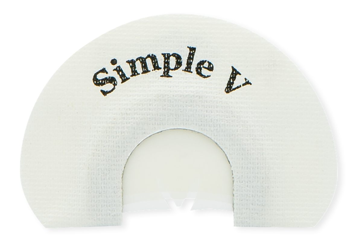 Rolling Thunder Game Call TC006-SV Simple Diaphragm 2 Reed V-Cut Attracts T