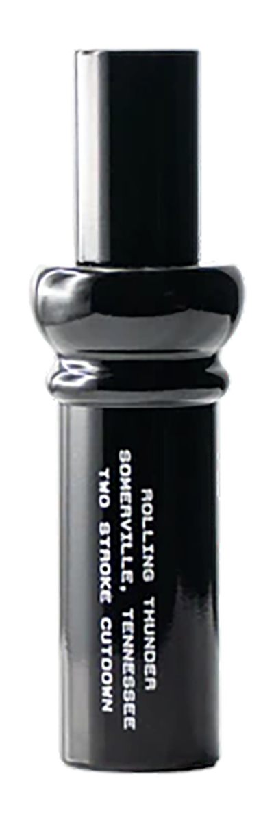 Rolling Thunder Game Call DC212BLK Two Stroke Double Reed Cutdown Attracts
