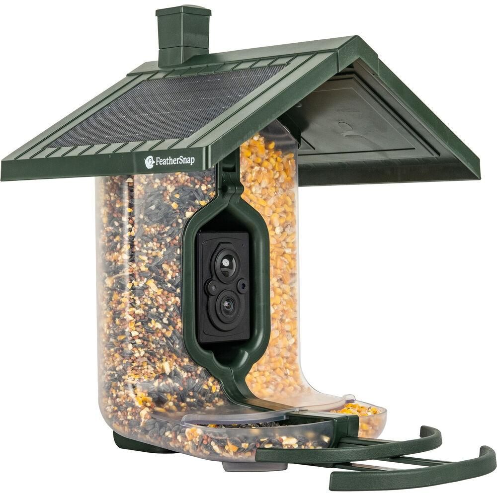 Tactacam Reveal Hold Feathersnap Scout Birdfeeder WI-FI Solar Powered W/ Ca