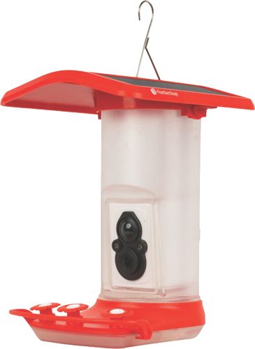 FEATHERSNAP HUMMINGBIRD FEEDER WI-FI SOLAR POWERED W/ CAMERA